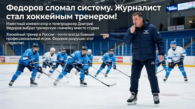 Федоров сломал систему. Журналист стал хоккейным тренером!